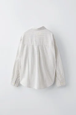 CAMISA RISCAS BORDADO-ZARA Best Sale