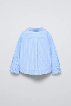 CAMISA ÀS RISCAS COM REMENDO DE URSO-ZARA Best