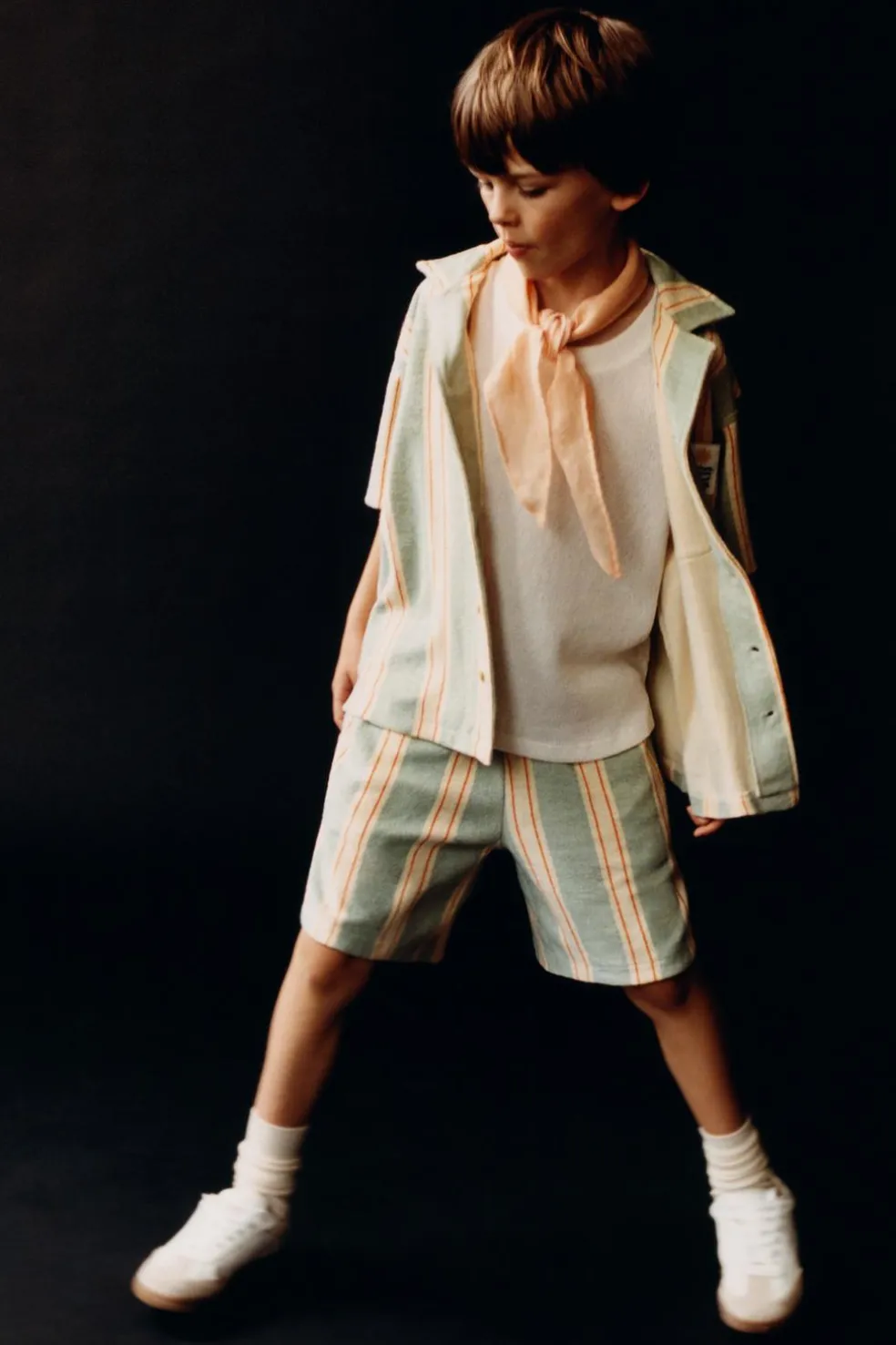 CAMISA ÀS RISCAS TERRYCLOTH ETIQUETA-ZARA Best