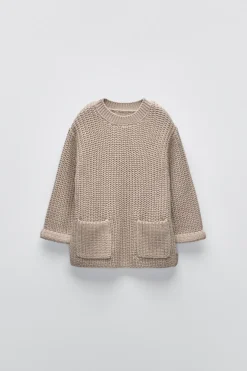 CAMISOLA DE MALHA BOLSOS-ZARA Online