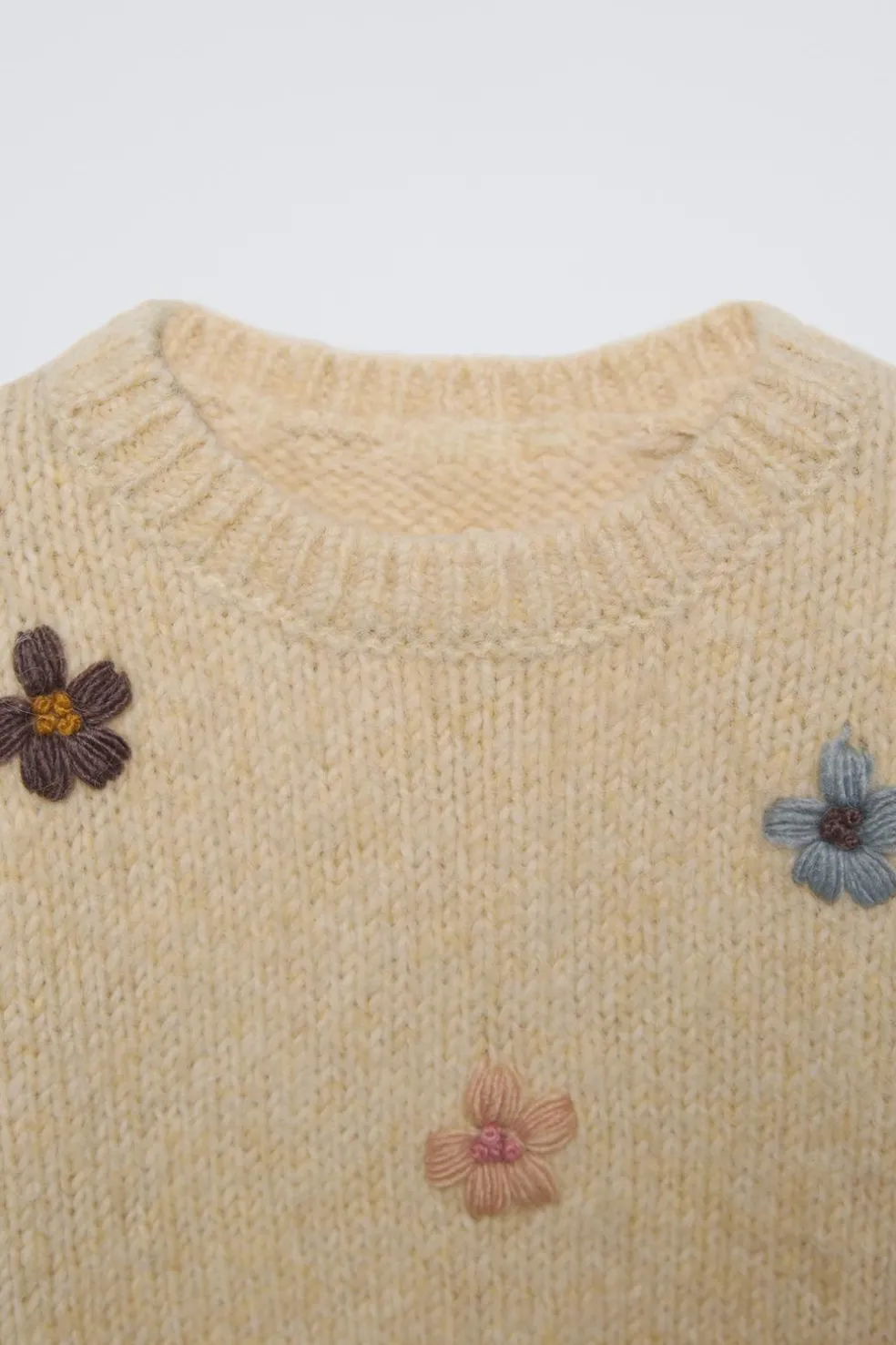 CAMISOLA DE MALHA COM ESTAMPADO FLORAL BORDADO-ZARA Best