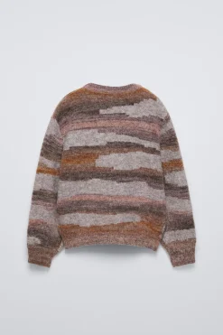 CAMISOLA DE MALHA JACQUARD-ZARA Shop