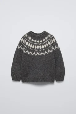 CAMISOLA DE MALHA JACQUARD-ZARA Store