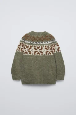CAMISOLA DE MALHA JACQUARD-ZARA Store