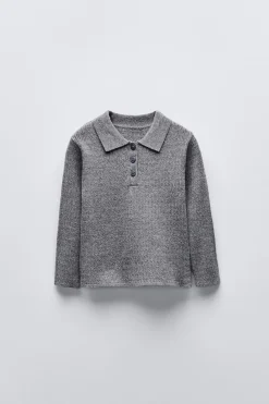 CAMISOLA DE MALHA POINTELLE-ZARA Best Sale