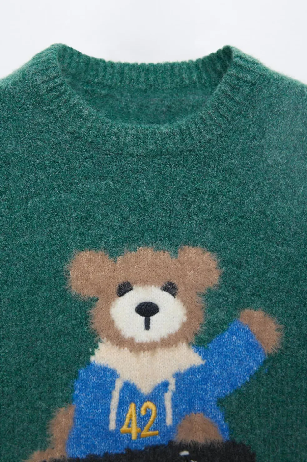 CAMISOLA DE MALHA URSO-ZARA Best