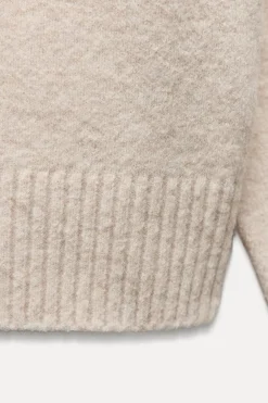 ZARA Winter Layersnew^CAMISOLA SOFT MALHA LISA Cru