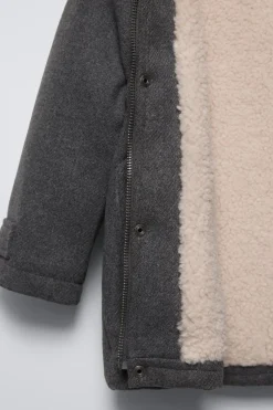 CANADIANA COM EFEITO DE PELO ENCARACOLADO-ZARA Hot