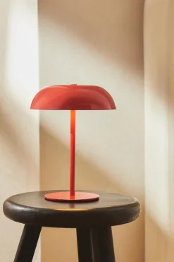 ZARA A Coleção De Candeeiros|Presentes Para O Lar^CANDEEIRO DE MESA MONOCOLOR TÁTIL Vermelho
