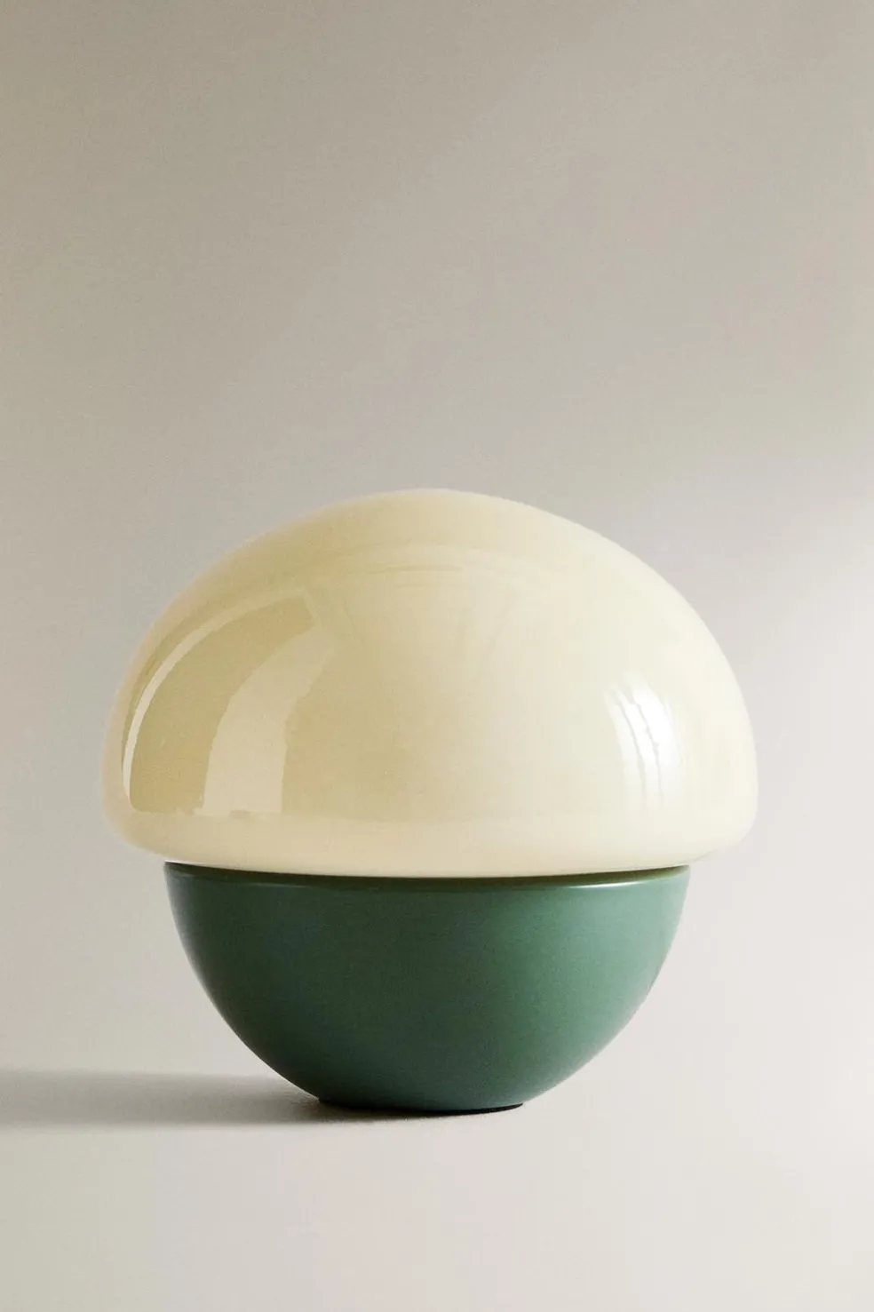 ZARA A Coleção De Candeeiros^CANDEEIRO DE MESA OVAL Verde / Azul