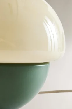 ZARA A Coleção De Candeeiros^CANDEEIRO DE MESA OVAL Verde / Azul