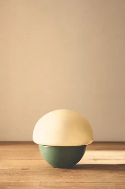 ZARA A Coleção De Candeeiros^CANDEEIRO DE MESA OVAL Verde / Azul