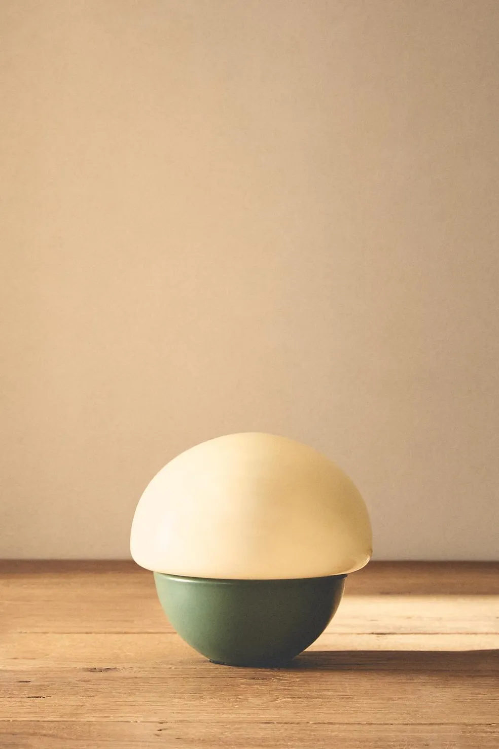 ZARA A Coleção De Candeeiros^CANDEEIRO DE MESA OVAL Verde / Azul