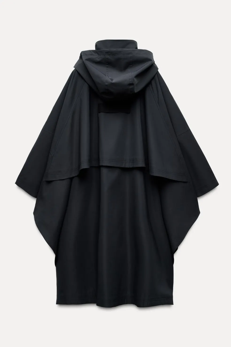 ZARA Sobretudos / Anoraques^CAPA OVERSIZE WATER REPELLENT ZW COLLECTION Azul-marinho