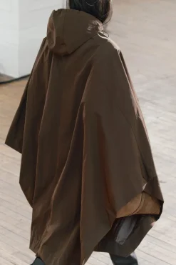 ZARA Sobretudos / Anoraques|Blusões^CAPA OVERSIZE ZW COLLECTION Castanho