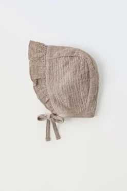 CAPOTA COM FLORES BORDADAS-ZARA Best Sale