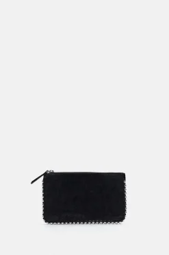 ZARA Malas^CARTEIRA DE TIRACOLO TACHAS Preto