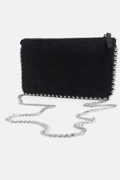 ZARA Malas^CARTEIRA DE TIRACOLO TACHAS Preto