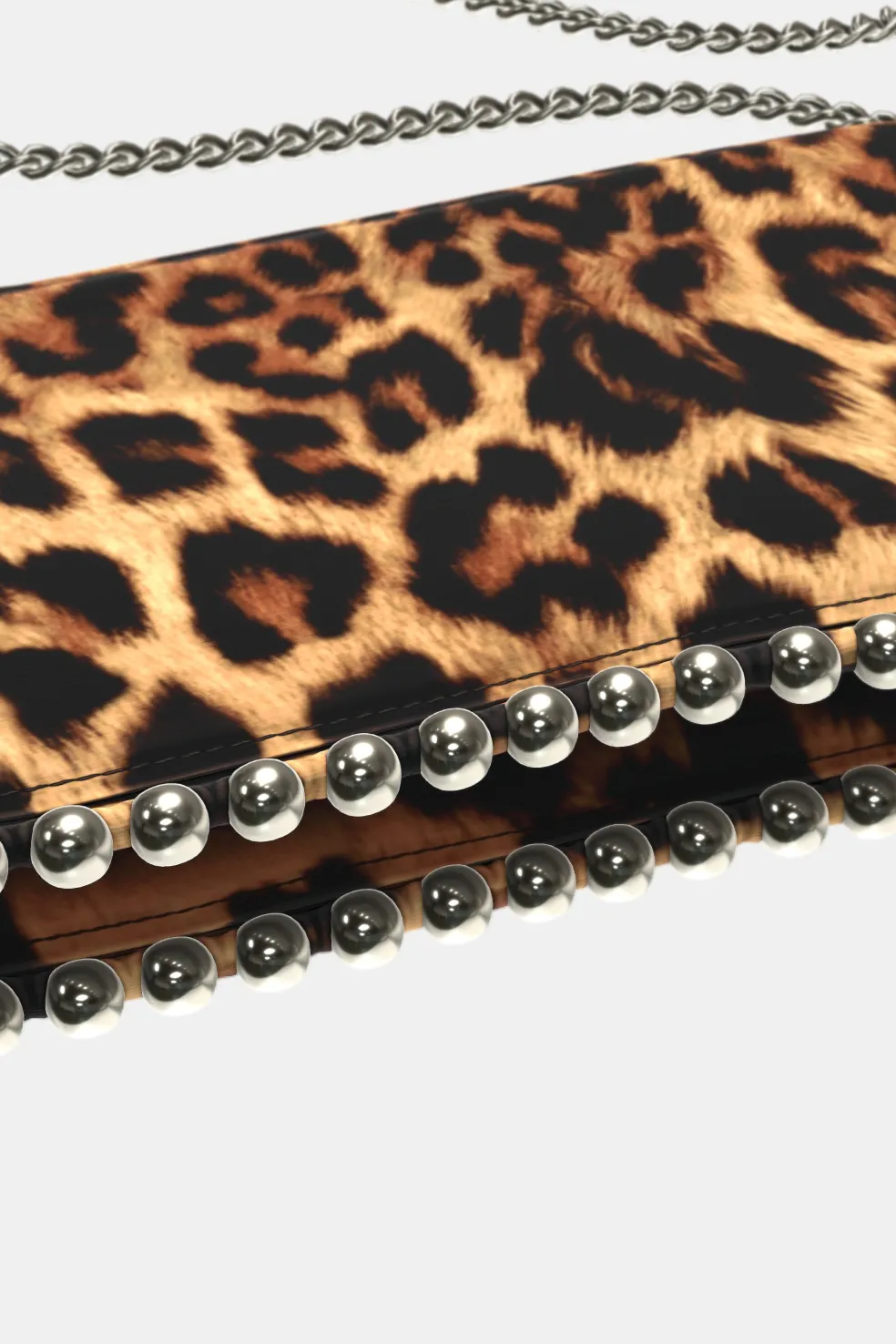 ZARA Malas^CARTEIRA DE TIRACOLO TACHAS Leopardo