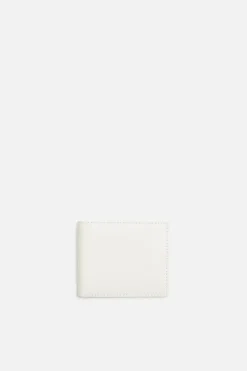 ZARA Malas / Mochilas^CARTEIRA EM PELE Branco-osso