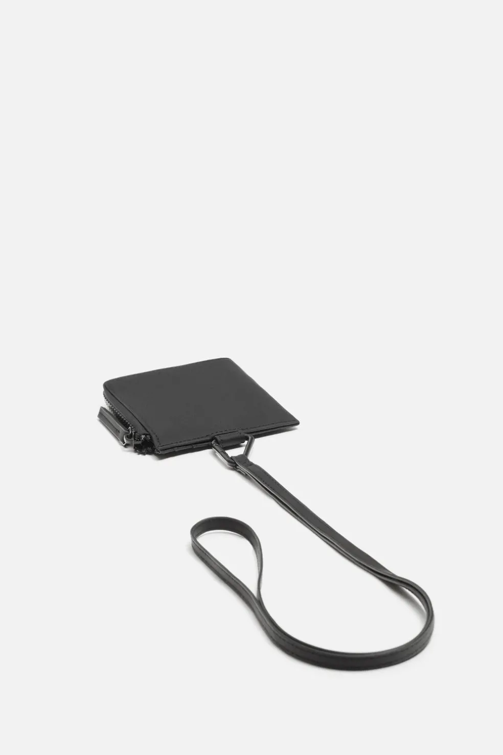 ZARA Malas / Mochilas^CARTEIRA ENGOMADA Preto