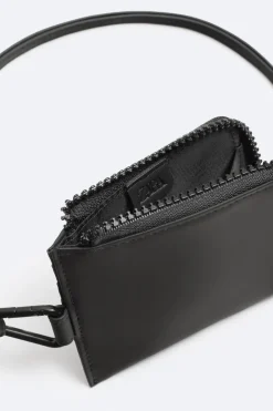 ZARA Malas / Mochilas^CARTEIRA ENGOMADA Preto