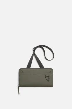 ZARA Malas / Mochilas^CARTEIRA ENGOMADA Verde-caqui