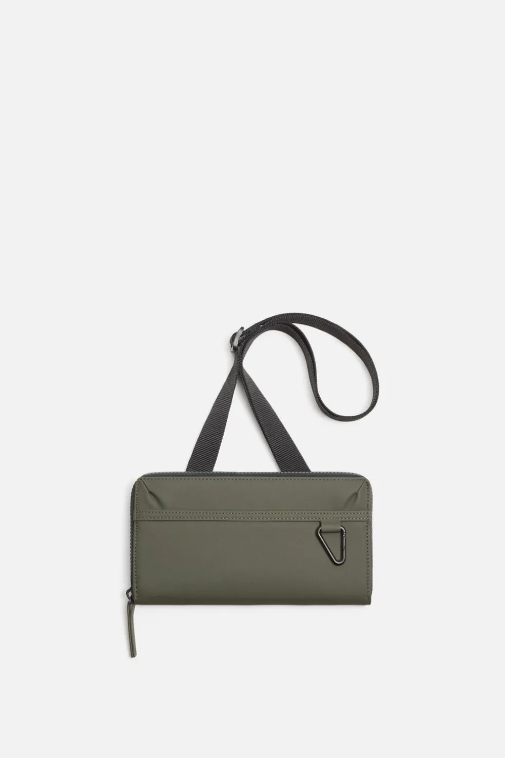ZARA Malas / Mochilas^CARTEIRA ENGOMADA Verde-caqui