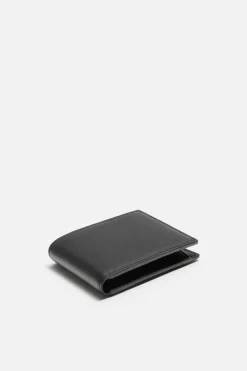 ZARA Malas / Mochilas^CARTEIRA LISA Preto