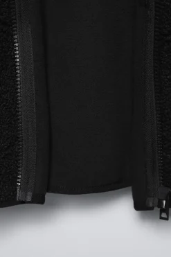 CASACO COM EFEITO DE PELO ENCARACOLADO E CAPUZ-ZARA Cheap