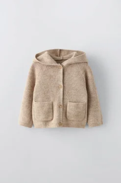 CASACO COM LÃ E CAXEMIRA-ZARA Discount