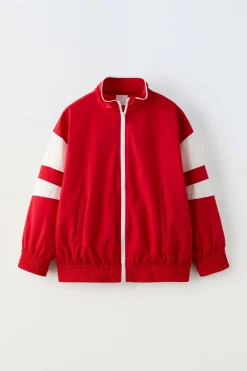 CASACO CONTRASTES-ZARA Store
