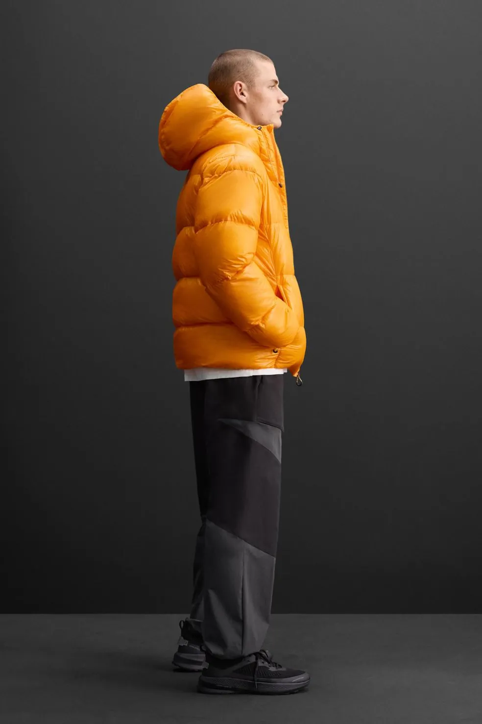 ZARA Vestuário De Inverno|Blusões^CASACO DE PENAS 100% PENAS Amarelo-vivo