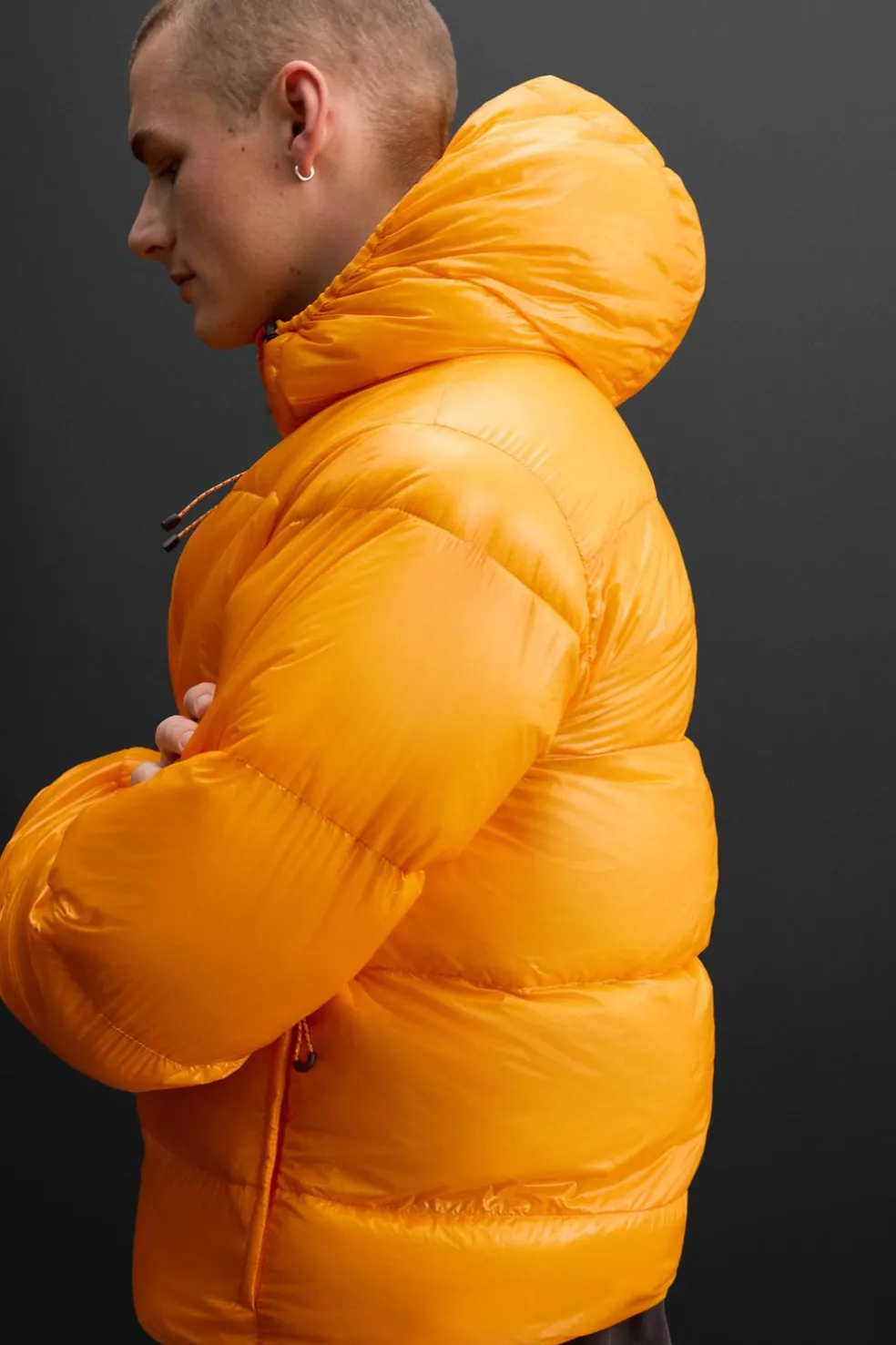 ZARA Vestuário De Inverno|Blusões^CASACO DE PENAS 100% PENAS Amarelo-vivo