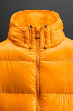 ZARA Vestuário De Inverno|Blusões^CASACO DE PENAS 100% PENAS Amarelo-vivo