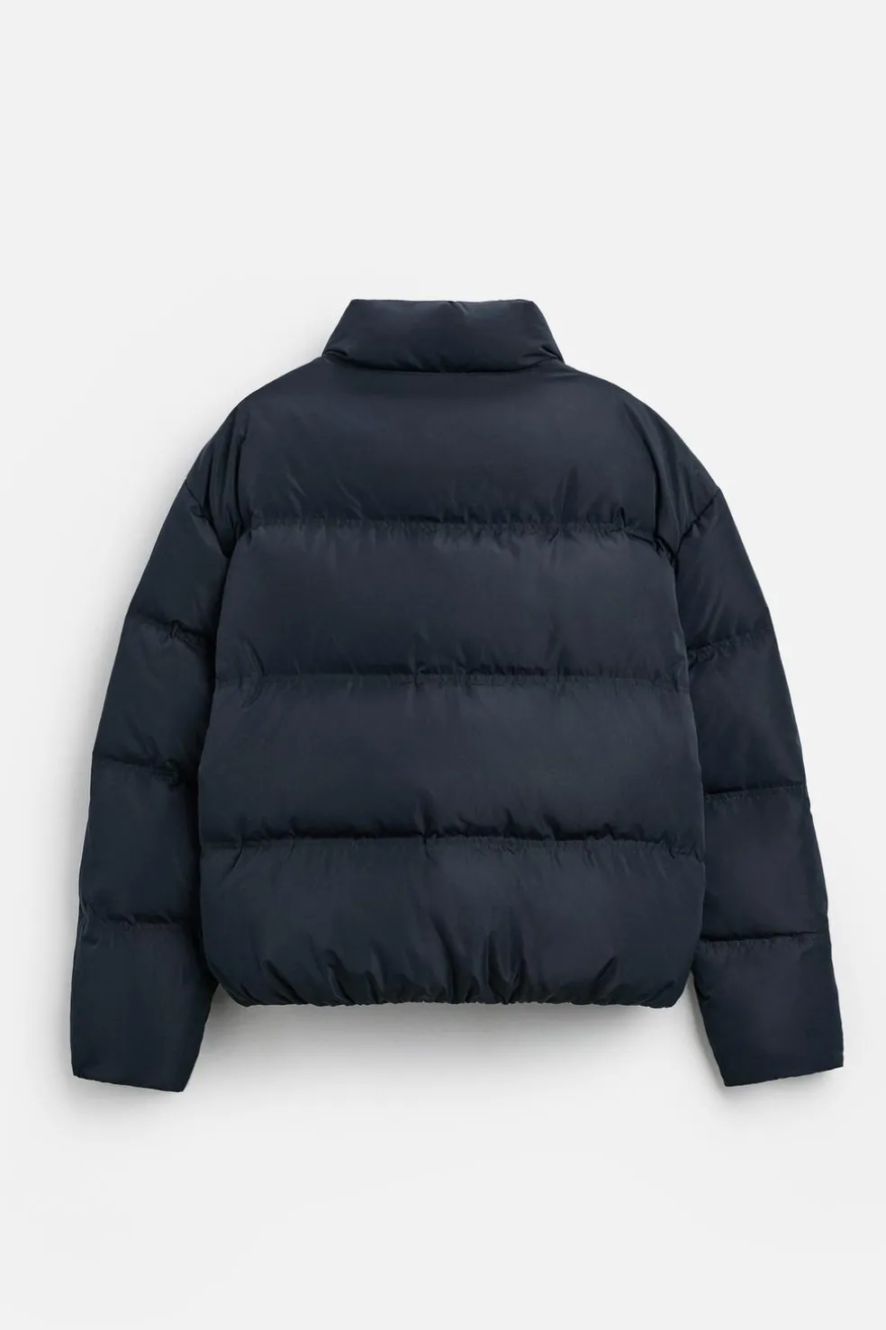 ZARA Vestuário De Inverno|Blusões^CASACO DE PENAS 100% PENAS Azul-marinho