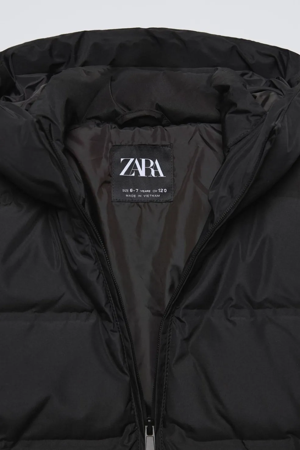 CASACO DE PENAS E PENUGEM COMPRIDO-ZARA Cheap