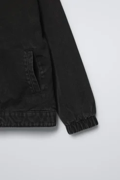 CASACO DENIM BORDADO-ZARA Outlet
