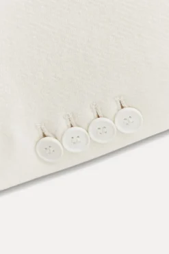 ZARA Sobretudos / Anoraques^CASACO JUSTO MISTURA DE LÃ MANTECO ZW COLLECTION Branco