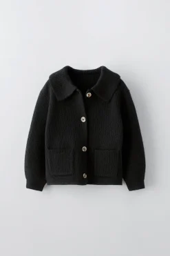 CASACO MALHA BOLSOS-ZARA Discount