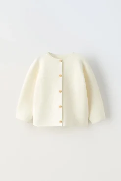 CASACO MALHA LINKS-ZARA New