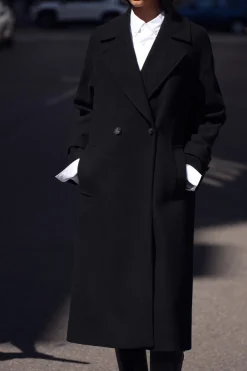 ZARA Winter Layersnew|Sobretudos / Anoraques^CASACO OVERSIZE SUAVE Preto