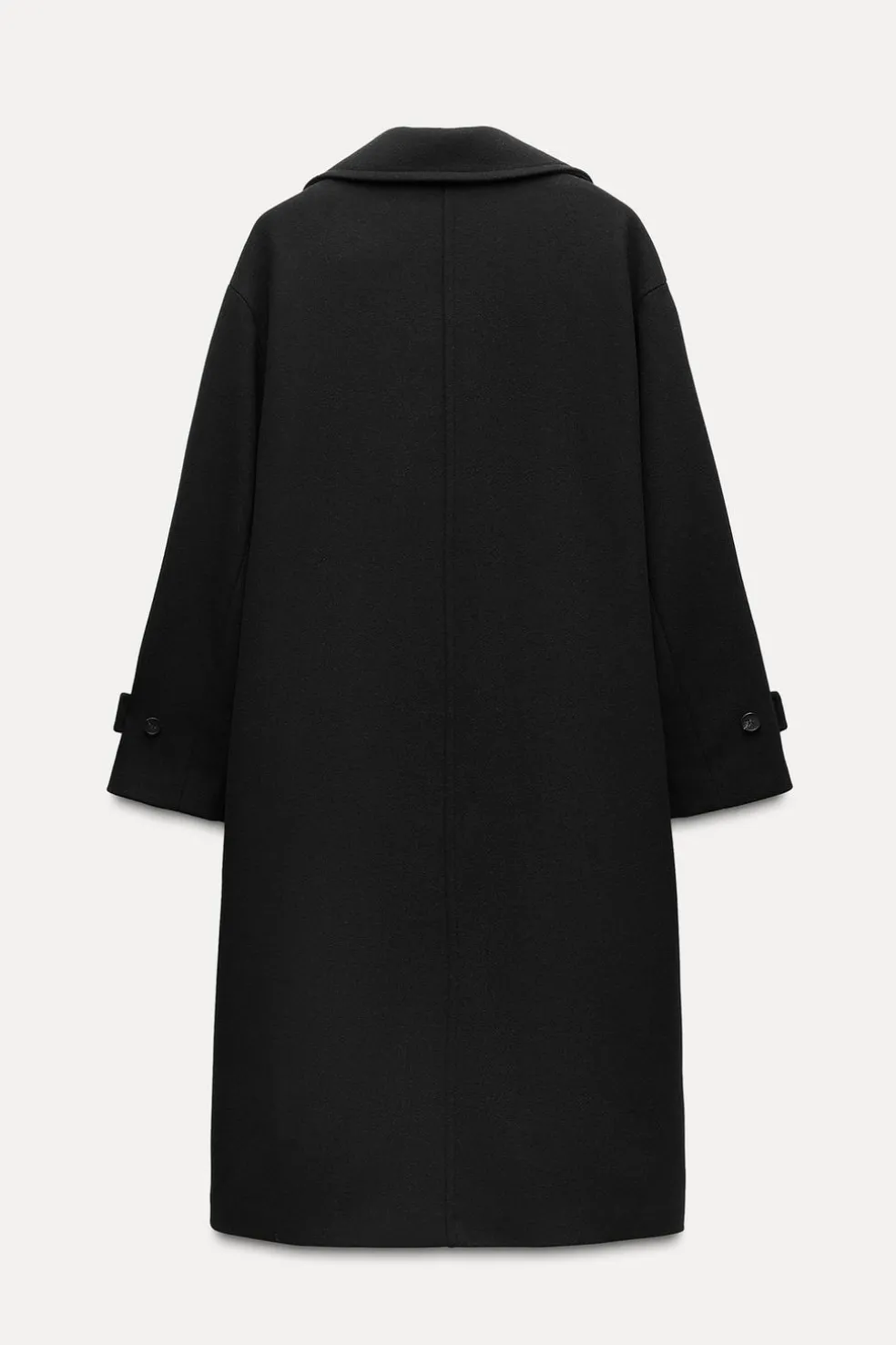 ZARA Winter Layersnew|Sobretudos / Anoraques^CASACO OVERSIZE SUAVE Preto