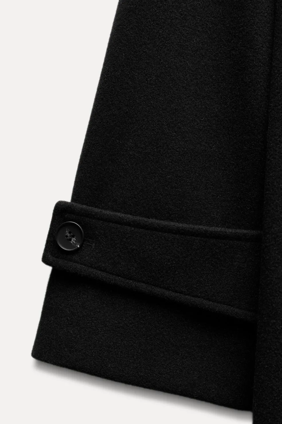 ZARA Winter Layersnew|Sobretudos / Anoraques^CASACO OVERSIZE SUAVE Preto