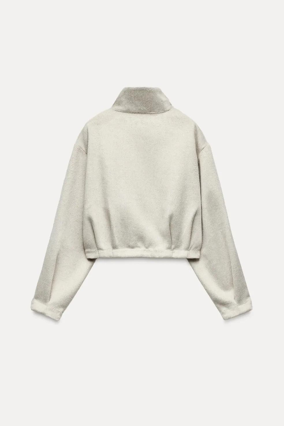 ZARA Winter Layersnew|Blusões^CASACO SUAVE Bege