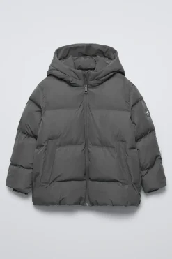 CASACO WATER REPELLENT ETIQUETA-ZARA Online