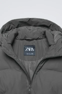 CASACO WATER REPELLENT ETIQUETA-ZARA Online