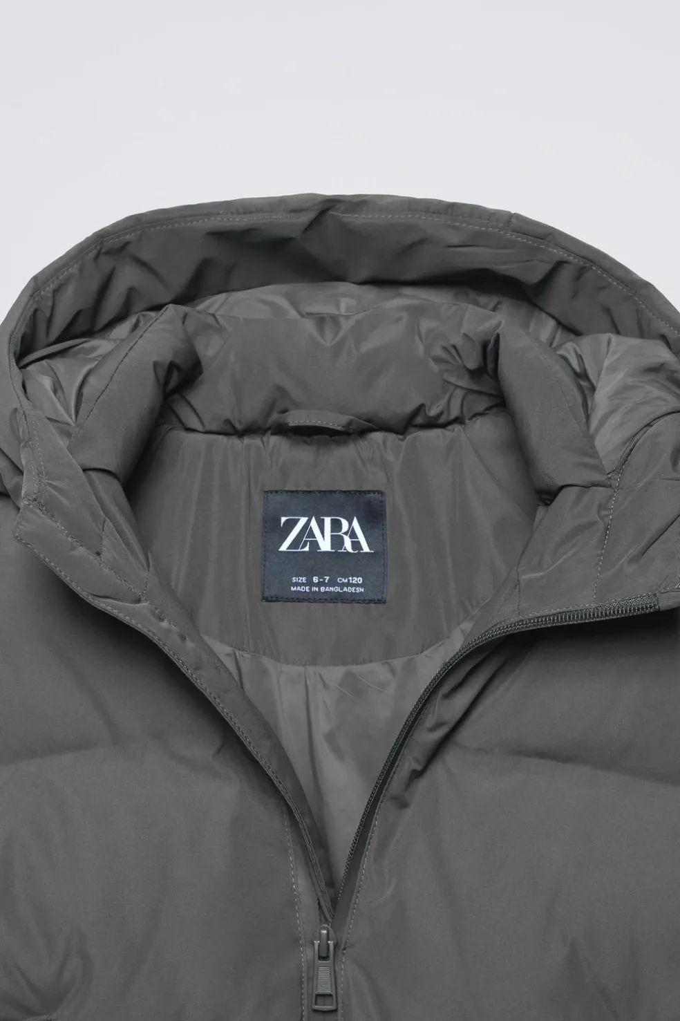 CASACO WATER REPELLENT ETIQUETA-ZARA Online