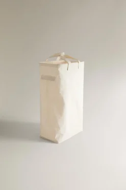 ZARA Lavandarias / Limpeza|Lavandarias / Limpeza^CESTO DE ROUPA LINHO Bege-claro