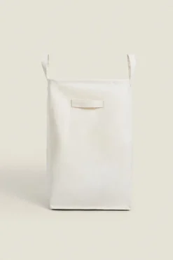 ZARA Lavandarias / Limpeza|Lavandarias / Limpeza^CESTO DE ROUPA QUADRADO Bege-claro